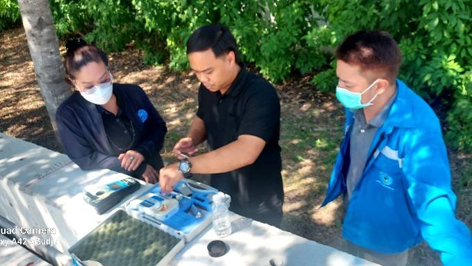 กปภ.สาขาสามพราน ลงพื้นที่ตรวจสอบคุณภาพน้ำ เพื่อสร้างความมั่นใจให้ภาคอุตสาหกรรม