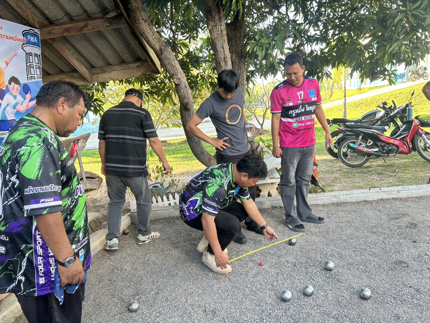 การประปาส่วนภูมิภาคสาขาพนมทวน  จัดกิจกรรมออกกำลังกายประจำสัปดาห์ (Sport Day)