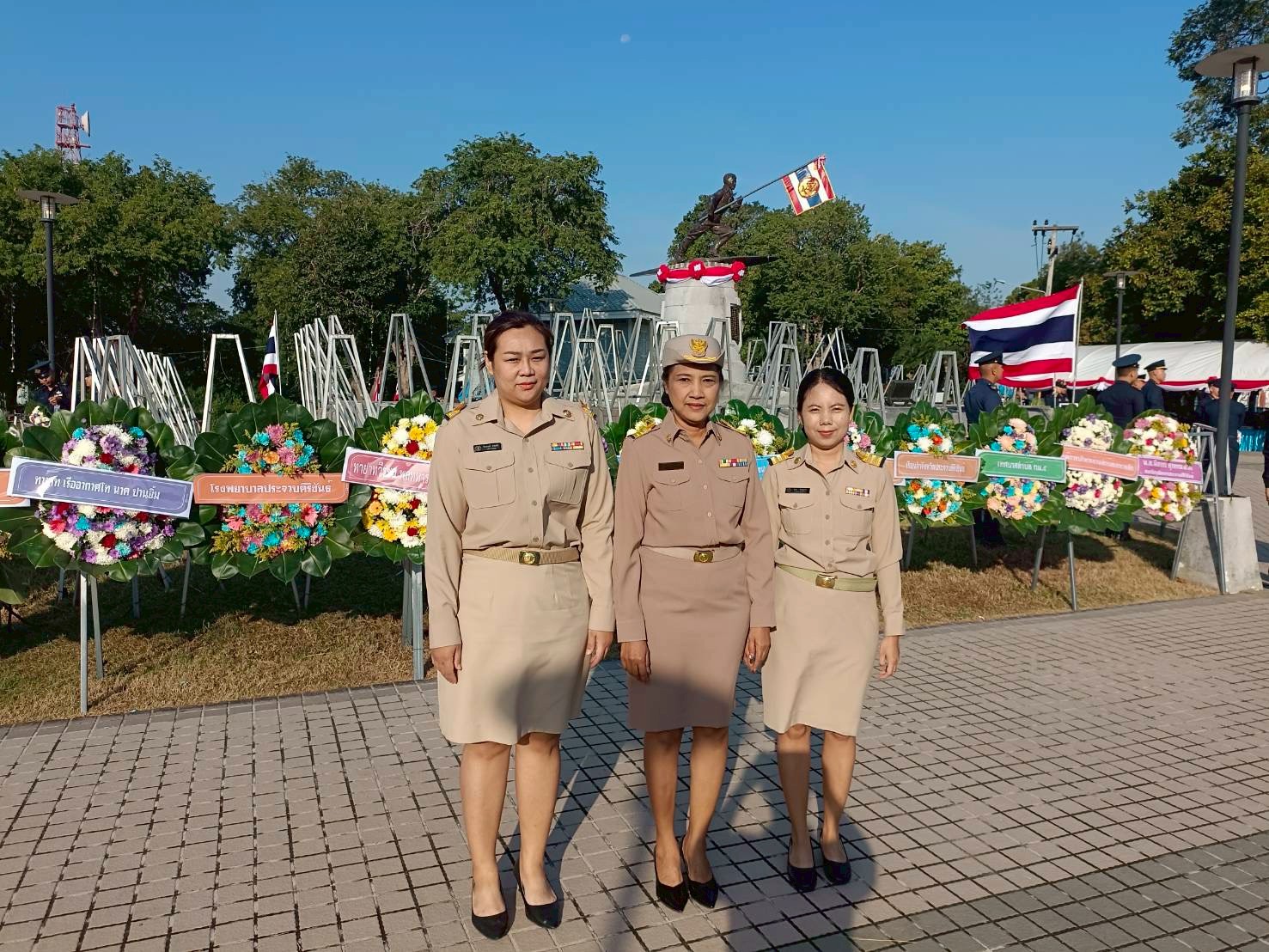 กปภ.สาขาประจวบคีรีขันธ์ ร่วมพิธีวางพวงมาลารำลึก 84 ปี เหตุการณ์ 8 ธันวาคม 2484 ประจำปี 2568 สดุดีวีรกรรมของเหล่าวีรชนที่ร่วมกันปกป้องอธิปไตยของชาติ สมัยสงครามโลกครั้งที่ 2