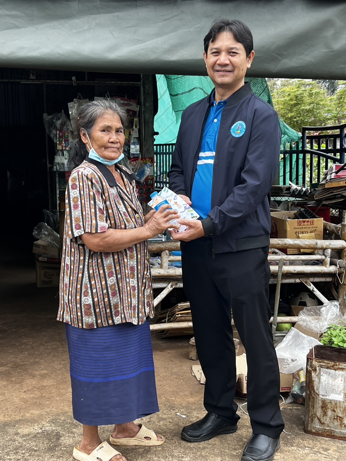 กปภ.สาขาครบุรี จัดกิจกรรม โครงการ มุ่งมั่นเพื่อปวงชน เติมใจให้กัน  ครั้งที่ 1/2569