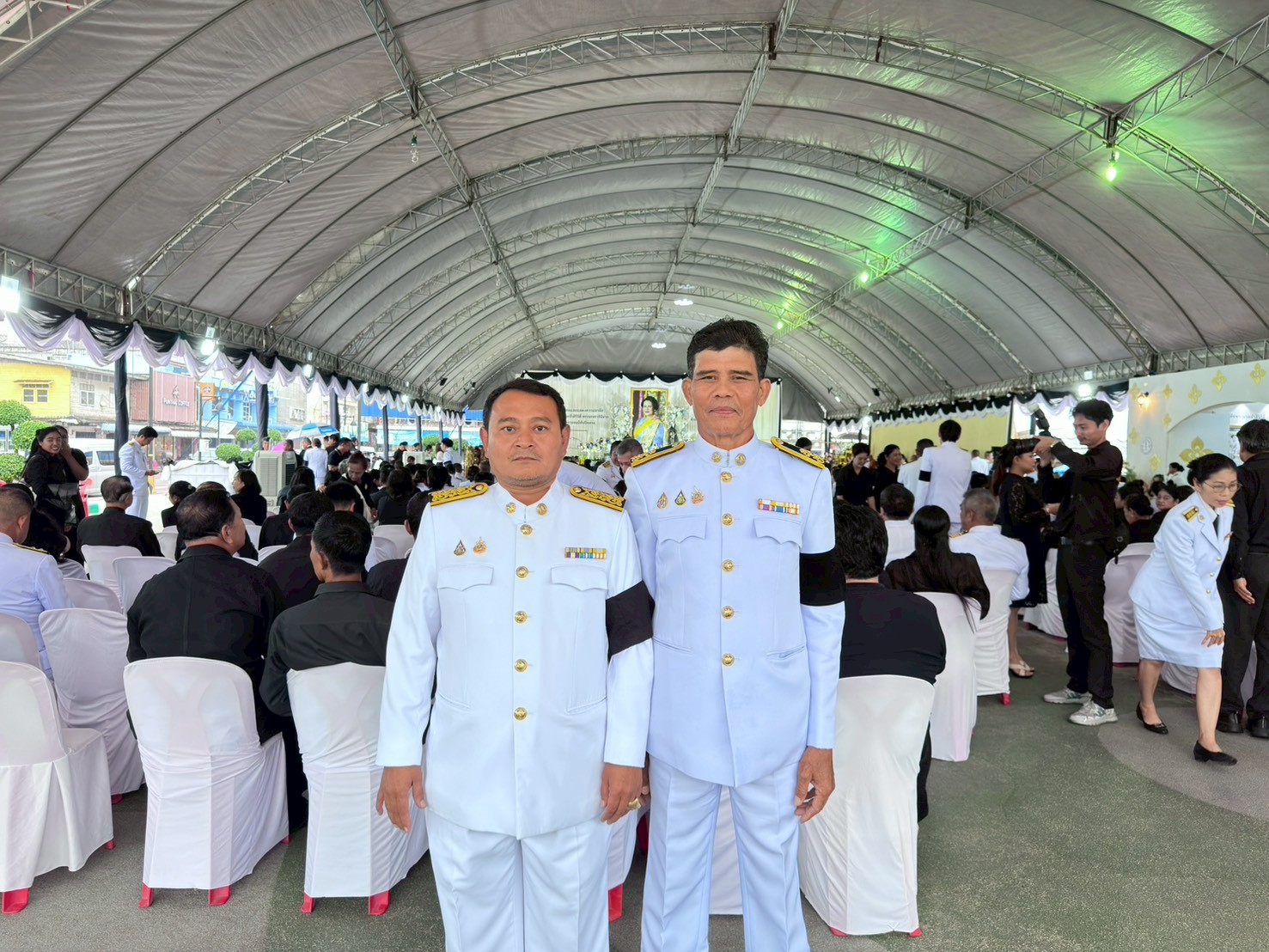 การประปาส่วนภูมิภาคสาขาชุมพรเข้าร่วมพิธีบำเพ็ญ กุศลปัญญาสมวาร (ครบรอบ 50 วัน)  ถวายเป็นพระราชกุศลแด่  สมเด็จพระนางเจ้าสิริกิติ์  พระบรมราชินีนาถ พระบรมราชชนนีพันปีหลวง