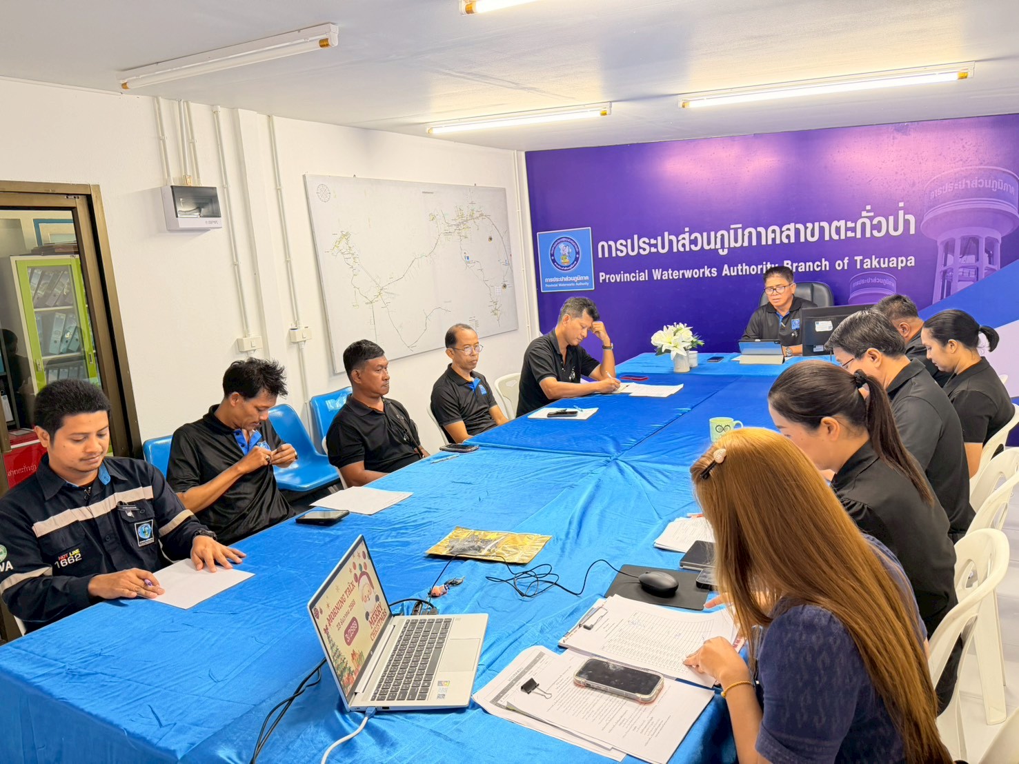 การประปาส่วนภูมิภาคสาขาตะกั่วป่า จัดกิจกรรมสนทนายามเช้า (MORNING TALK) ครั้งที่ 3 ประจำปีงบประมาณ 2569