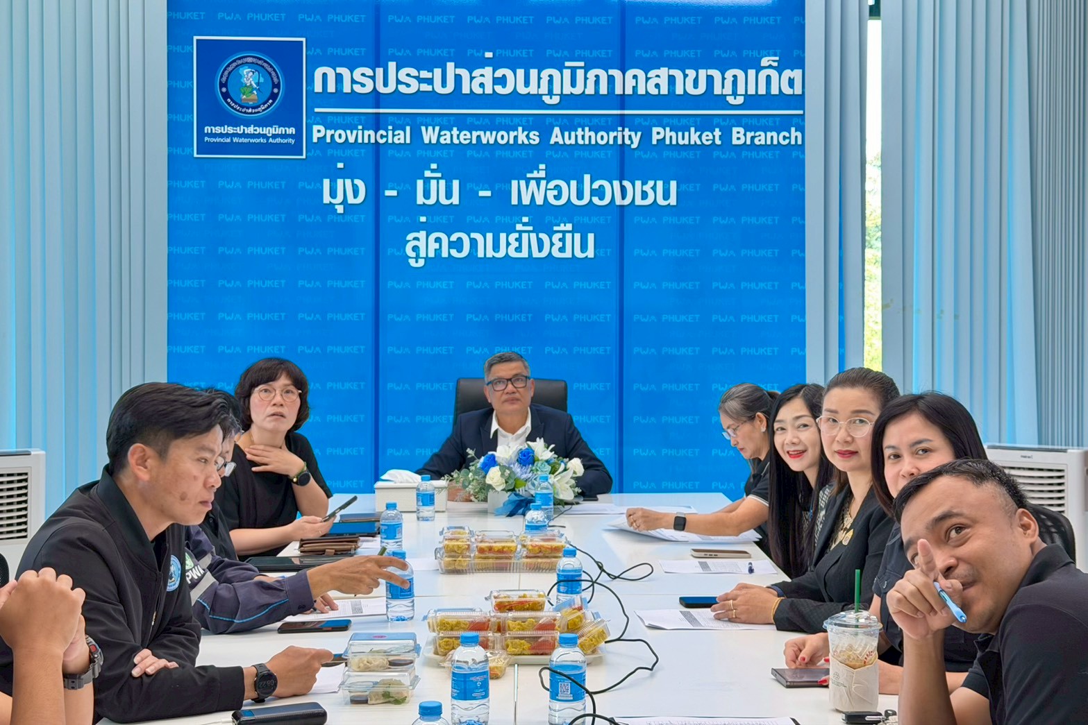 การประปาส่วนภูมิภาคสาขาภูเก็ต จัดกิจกรรมสนทนายามเช้า (Morning Talk) ครั้งที่ 3/2569 ประจำเดือน ธันวาคม 2568