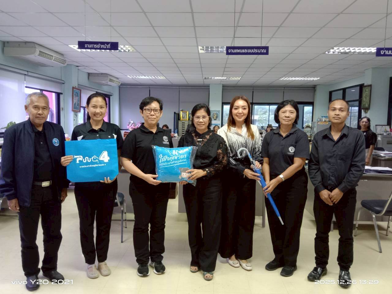 กปภ.สาขาปากพนัง ลงพื้นที่เยี่ยมเยียนลูกค้ารายสำคัญ  "ภายใต้กิจกรรมมุ่งมั่นเพื่อปวงชน เติมใจให้กัน" ครั้งที่ 1/2569