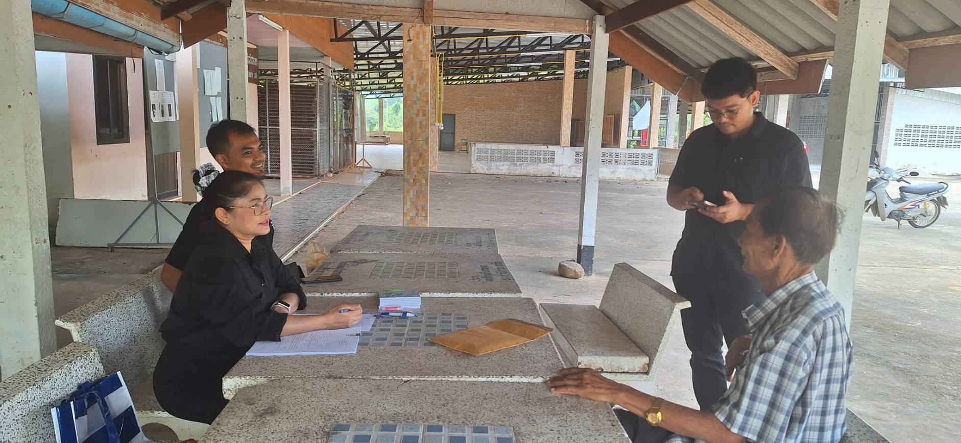 การประปาส่วนภูมิภาคสาขาอ่าวลึก จัดกิจกรรม โครงการเติมใจให้กัน มุ่งมั่นเพื่อปวงชน  รับคำขอติดตั้งมาตรวัดน้ำใหม่