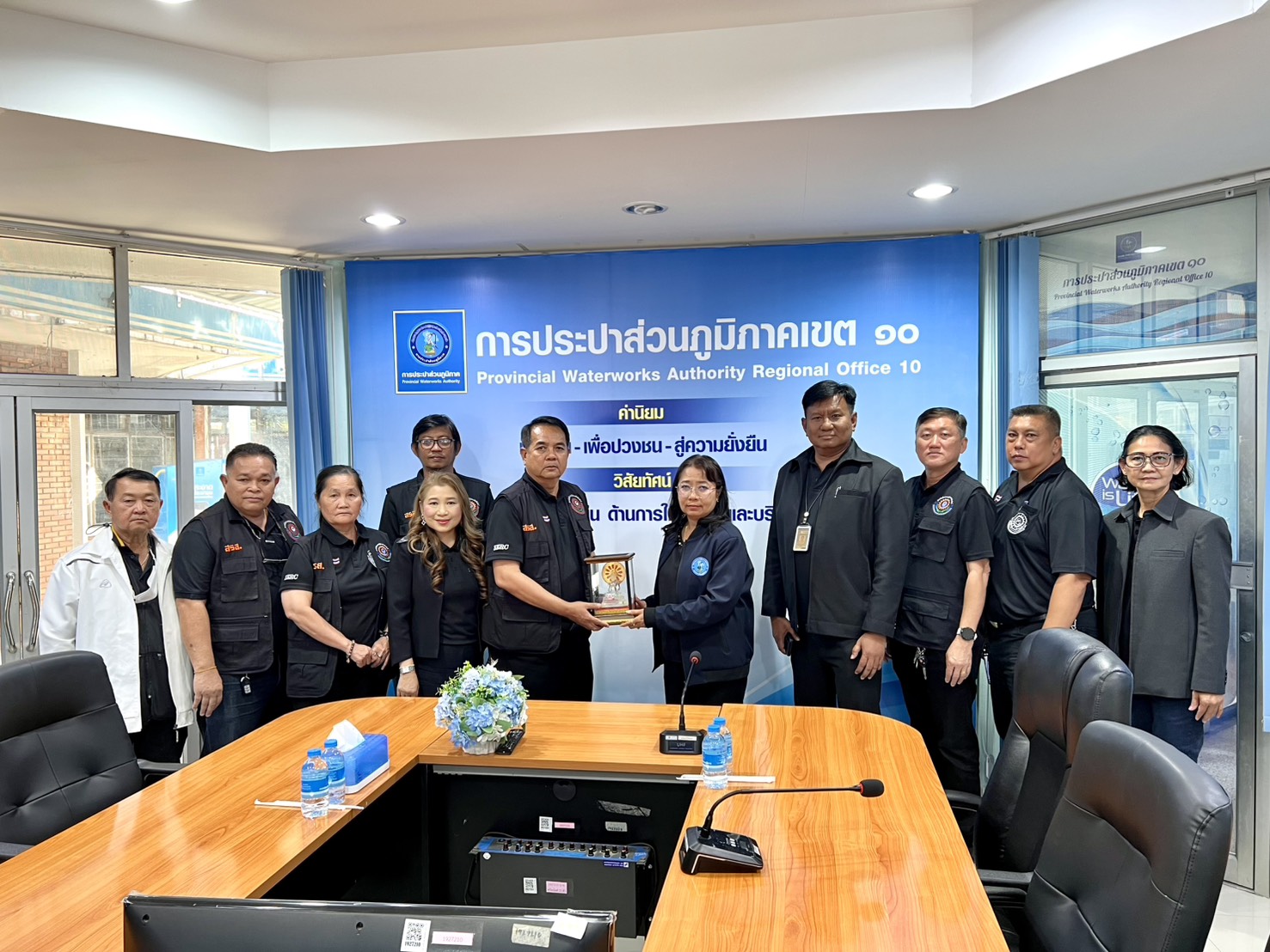 คณะ สรส.สาขานครสวรรค์ เข้าพบ ผู้บริหาร กปภ.ข.10 เพื่ออวยพรในโอกาสวันขึ้นปีใหม่ 2569