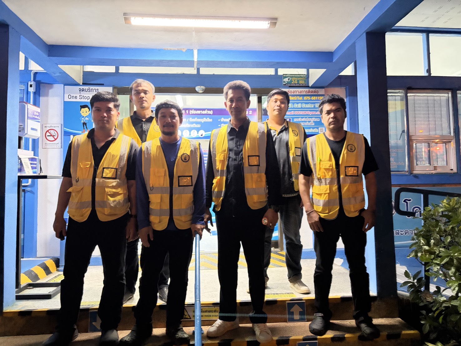 การประปาส่วนภูมิภาคสาขาอ่าวลึก ลงพื้นที่ออกสำรวจค้นหาท่อแตก  รั่ว  (Step Test)