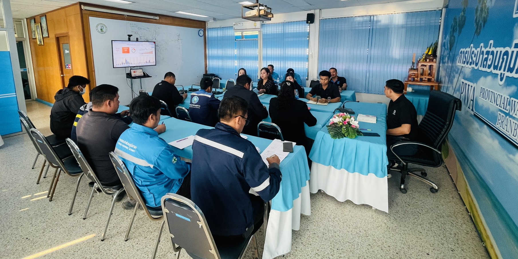 กปภ.สาขาปราณบุรี จัดกิจกรรมMorning Talk ประจำเดือนมกราคม 2569 ตามแผนกิจกรรมสร้างระบบและส่งเสริมความผูกพัน ตามยุทธศาสตร์ ประจำไตรมาส 2/2569