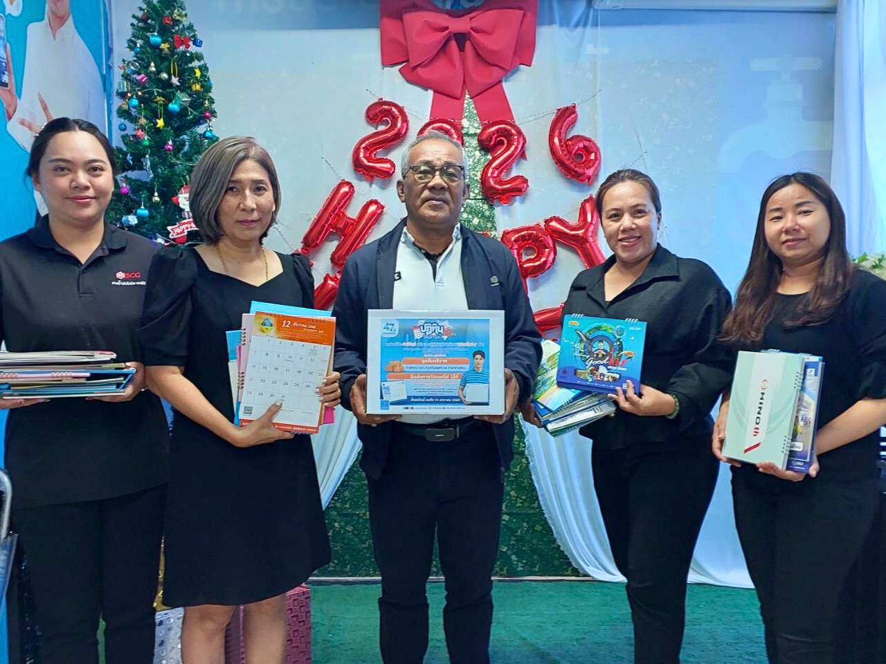 กปภ.สาขาระนอง ร่วมส่งต่อโอกาสการเรียนรู้แก่ผู้พิการทางสายตา ในโครงการ ปฏิทินเก่า ให้เรานะ ปี 2569