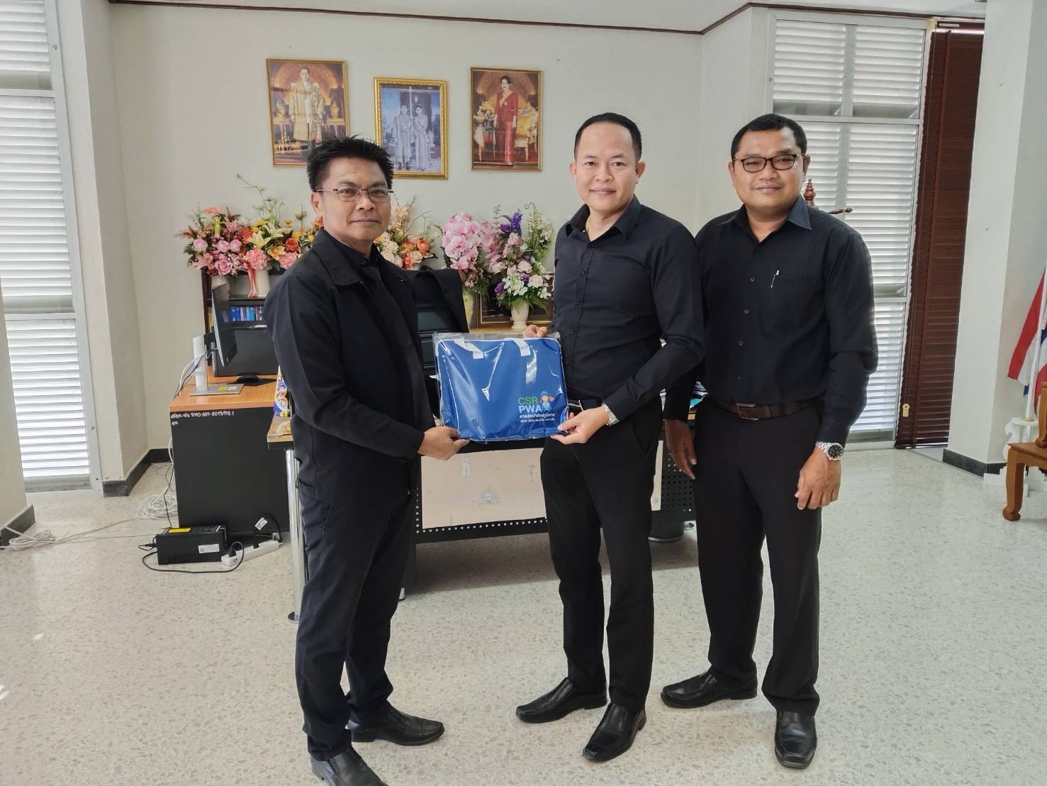 การประปาส่วนภูมิภาคสาขาประจวบคีรีขันธ์ ร่วมกับ การประปาส่วนภูมิภาคเขต 3 เข้าพบสำนักงานอัยการจังหวัดประจวบคีรีขันธ์ เพื่อสวัสดีปีใหม่ 2569