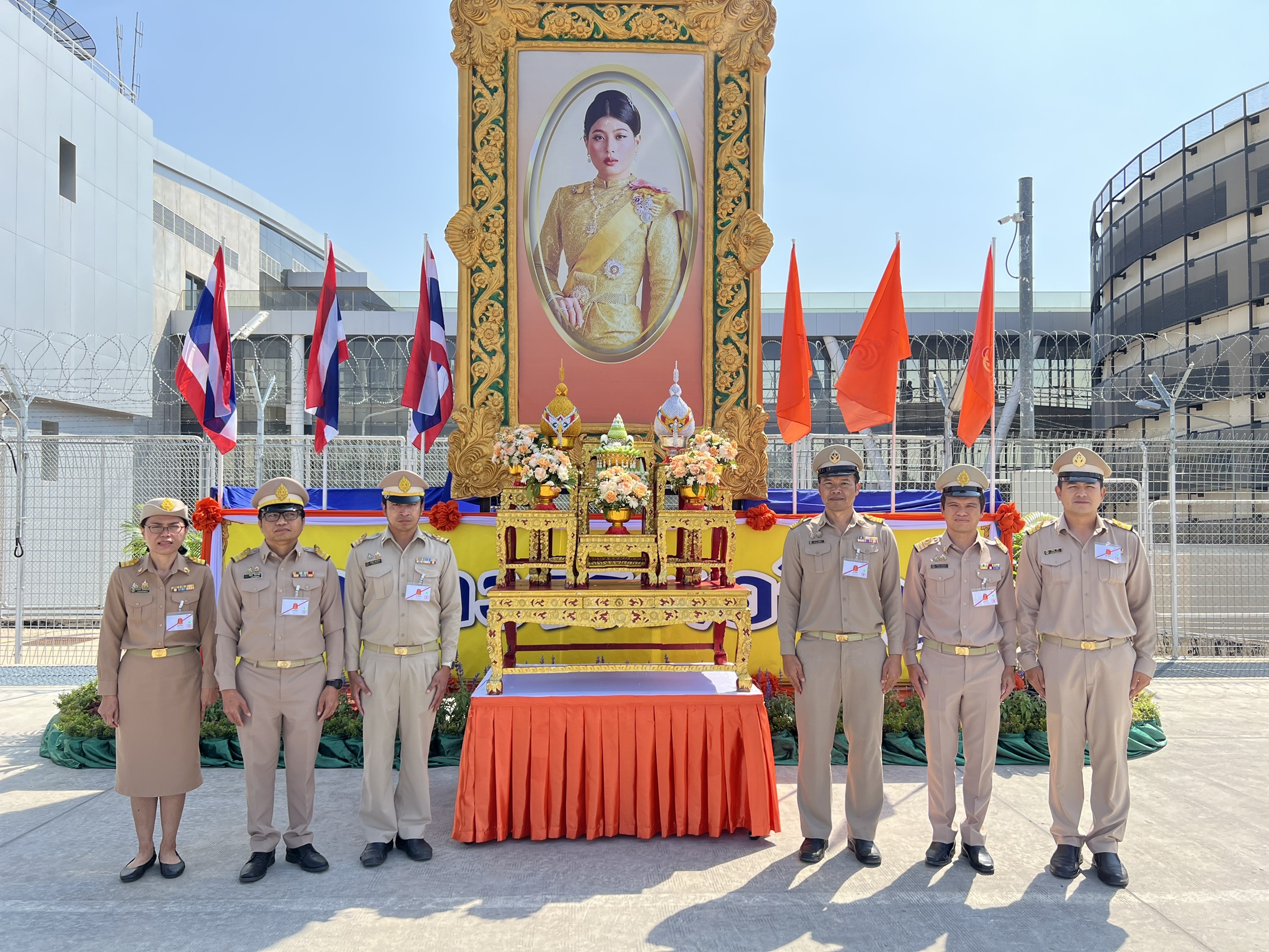 กปภ.สาขาขอนแก่น (พ) ร่วมกับ กปภ.ข.6 เฝ้ารับเสด็จ สมเด็จพระเจ้าลูกเธอ เจ้าฟ้าสิริวัณณวรี นารีรัตนราชกัญญาเสด็จทอดพระเนตรนิทรรศการและการจัดแสดงผลงานภูมิปัญญาผ้าไทยและงานหัตถกรรมชุมชน