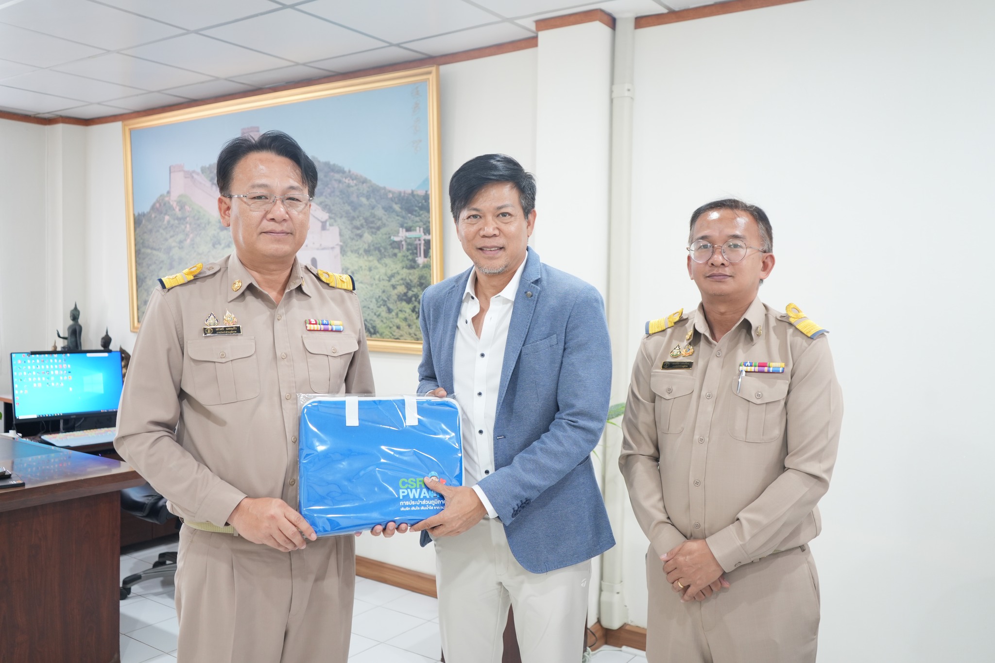 กปภ.ข.7 เข้าพบส่วนราชการจังหวัดอุดรธานี บูรณาการการทำงานระหว่างองค์กร