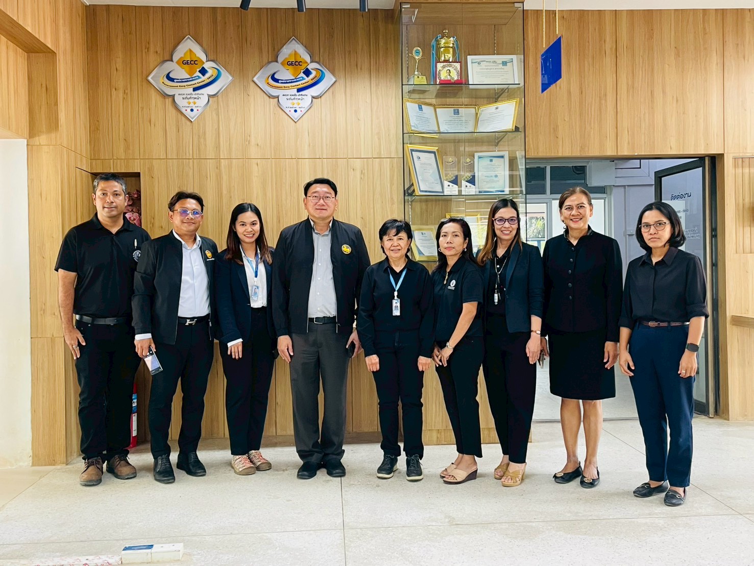 คณะกรรมการศูนย์ราชการสะดวก GECC ลงพื้นที่ตรวจเยี่ยม กปภ.สาขาหาดใหญ่