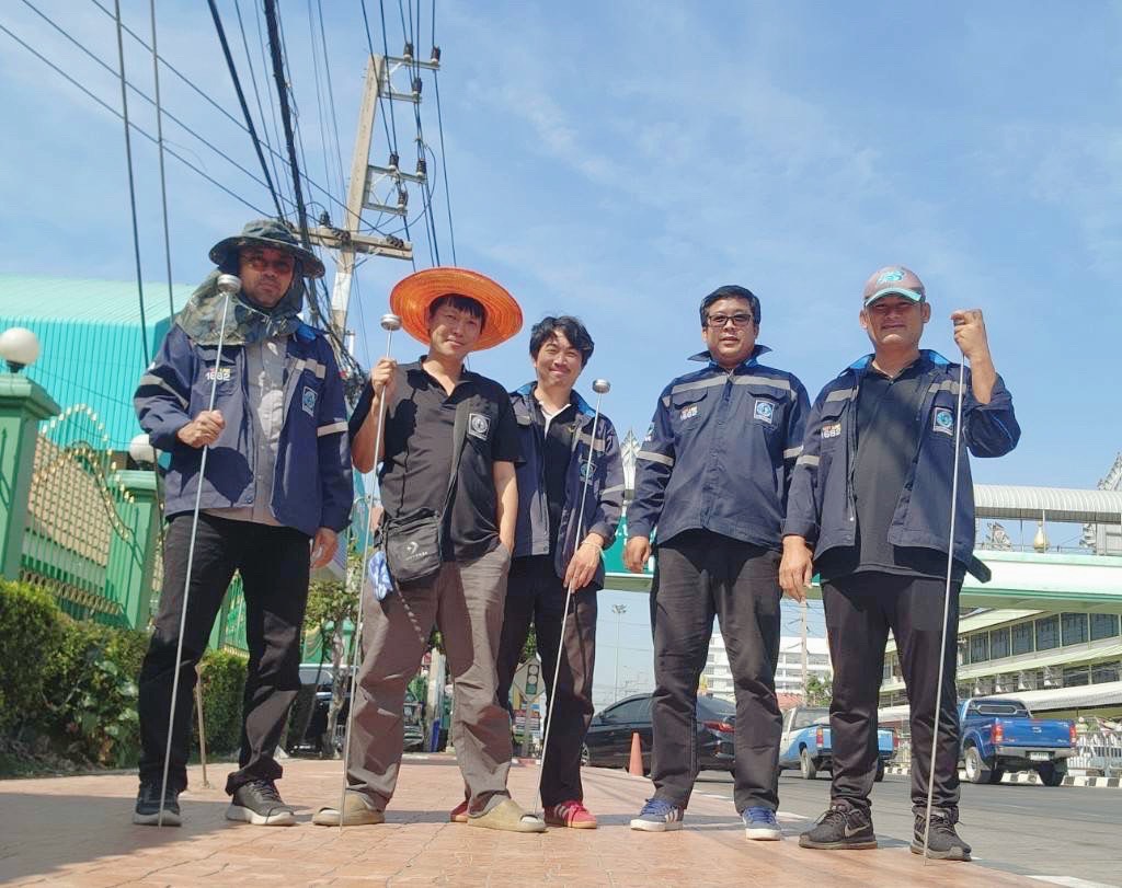 กปภ.สาขาปทุมธานี(พ) ลงพื้นที่ เดิน Leak ตรวจหาท่อแตกรั่ว  เพิ่มประสิทธิภาพระบบประปา