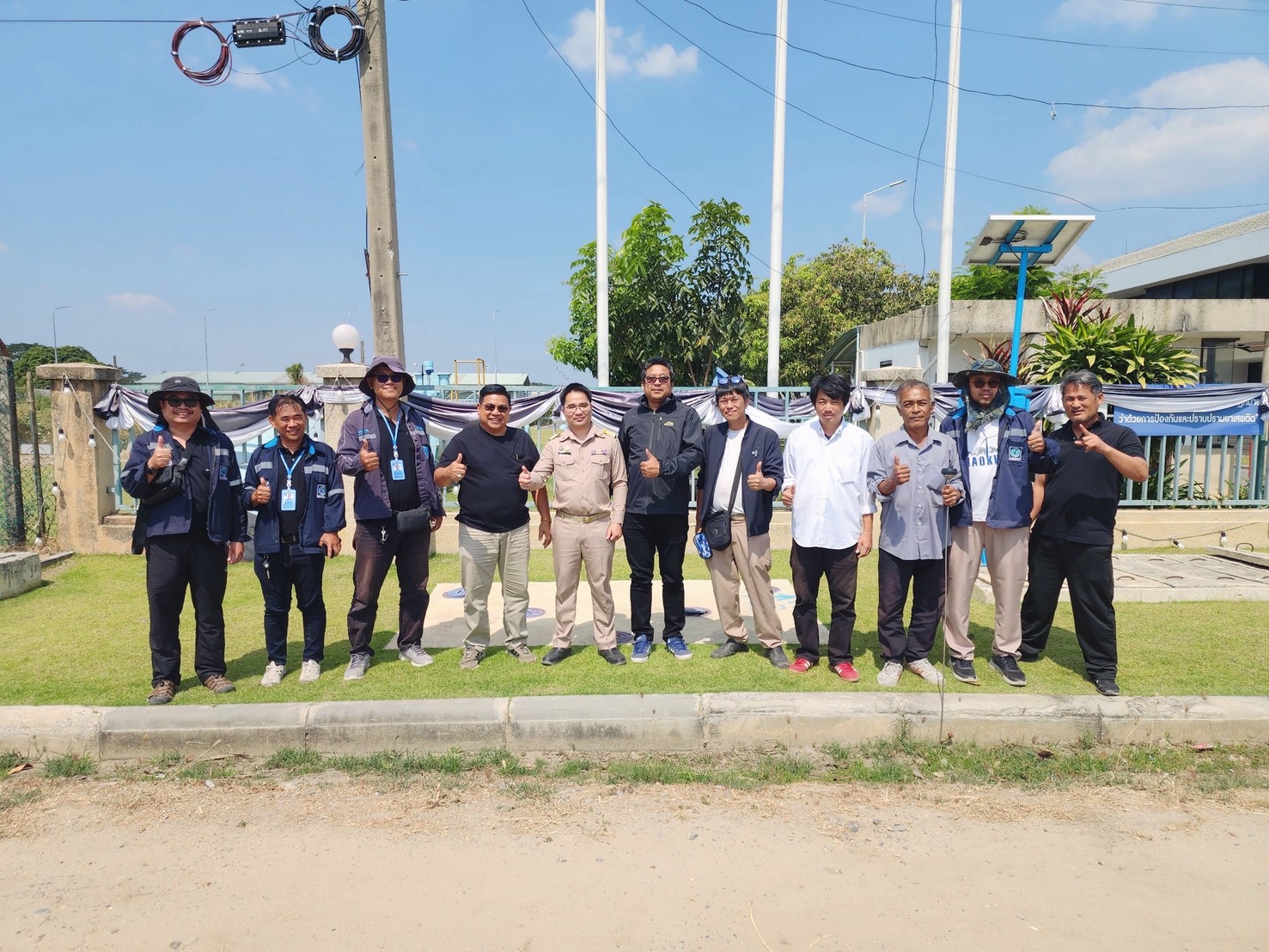 กปภ.สาขาปทุมธานี(พ) ลงพื้นที่ เดิน Leak ตรวจหาท่อแตกรั่ว  เพิ่มประสิทธิภาพระบบประปา