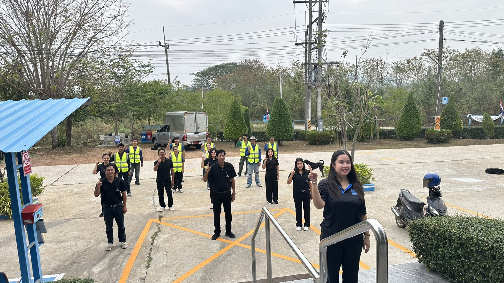 การประปาส่วนภูมิภาคสาขาบางสะพาน จัดกิจกรรมออกกำลังกายเนื่องในวัน SPORT DAY