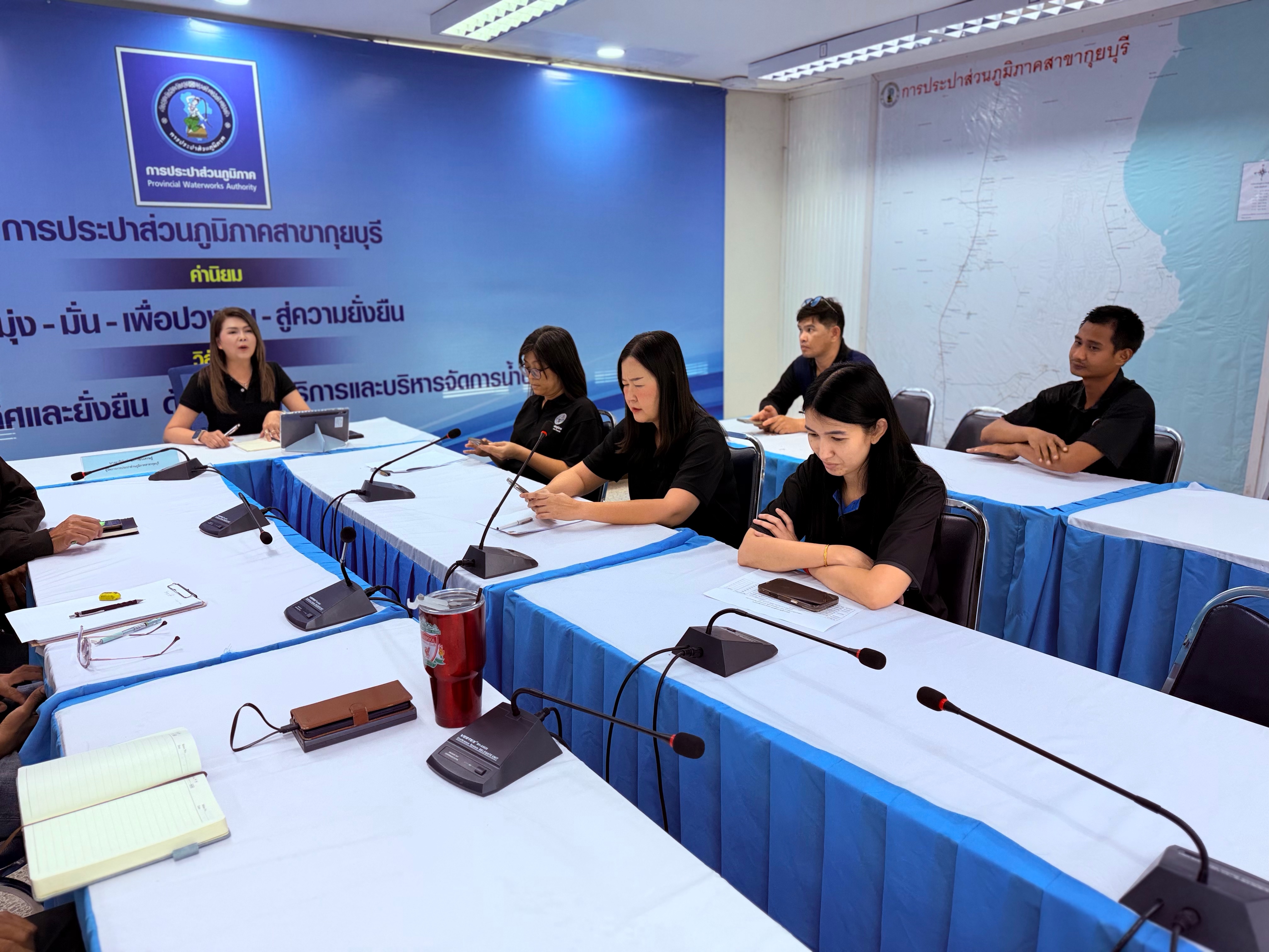 กปภ.สาขากุยบุรีจัดกิจกรรมสนทนายามเช้า (Morning Talk) ประจำเดือนกุมภาพันธ์ 2569 เสริมสร้างวัฒนธรรมองค์กร-ยกระดับการบริการลูกค้า