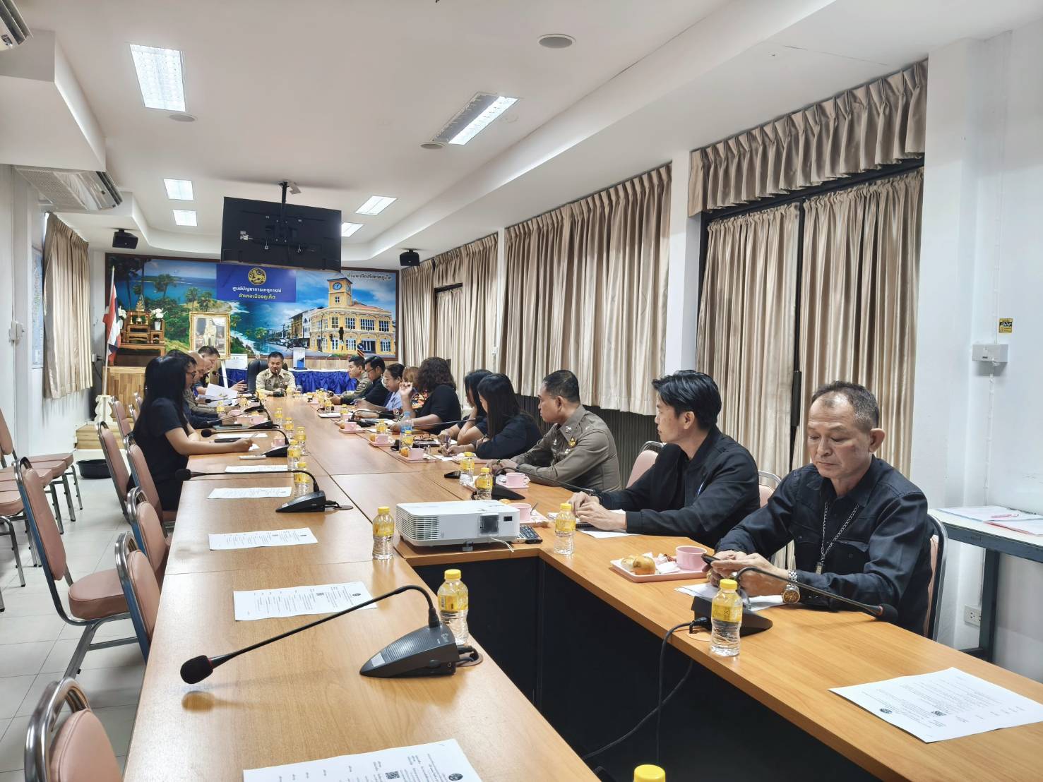 กปภ.สาขาภูเก็ต เข้าร่วมประชุมคณะกรรมการบริหารงานอำเภอแบบบูรณาการอำเภอเมืองภูเก็ต และหัวหน้าส่วนราชการอำเภอเมืองภูเก็ต ครั้งที่ 2/2569