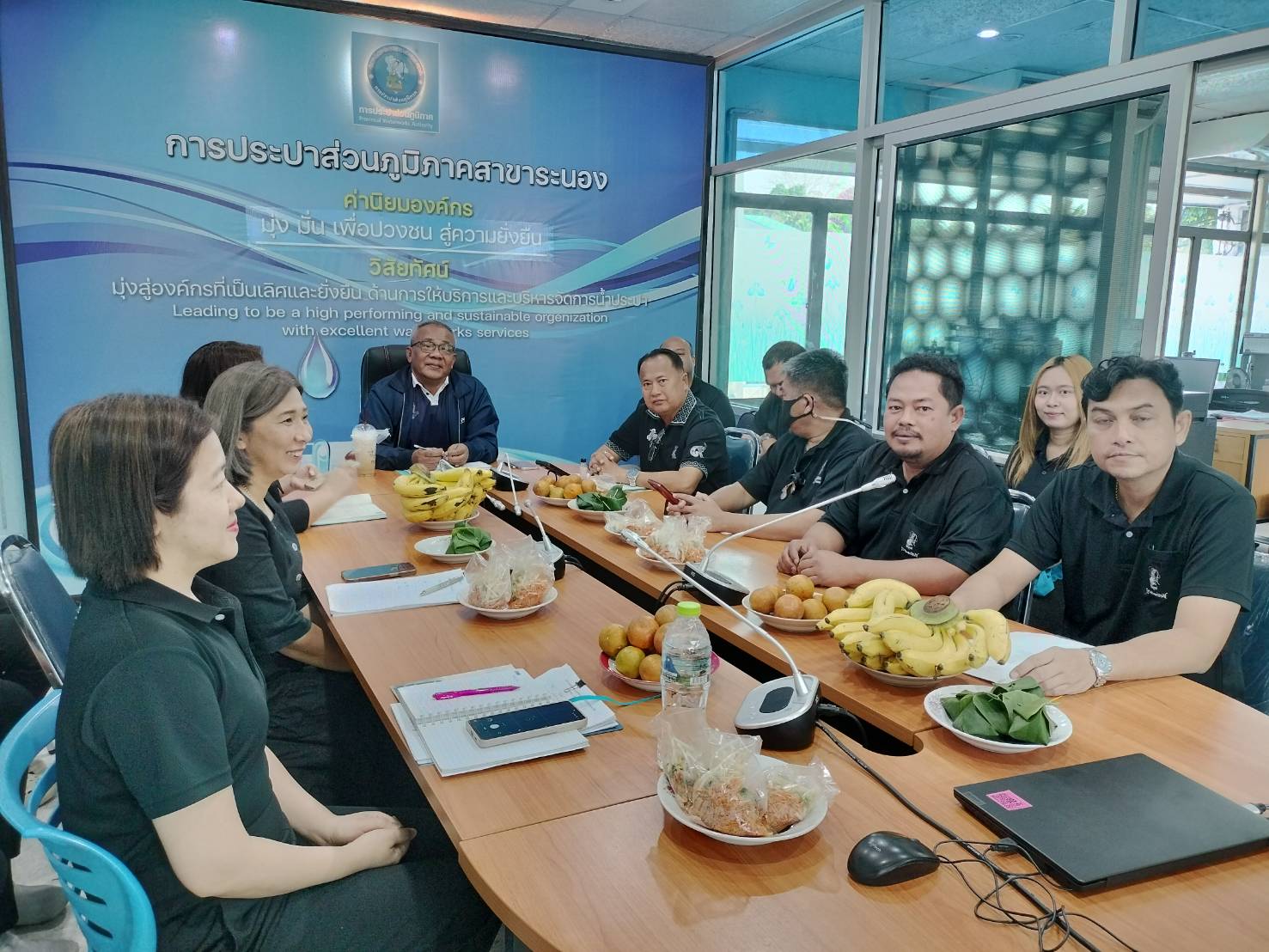 กปภ.สาขาระนอง จัดกิจกรรมสนทนายามเช้า (Morning Talk) ประจำเดือนกุมภาพันธ์ 2569