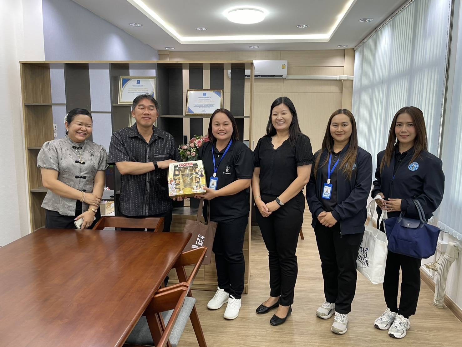 การประปาส่วนภูมิภาคสาขากระนวน ศึกษาดูงานด้านการบริหารงานจัดเก็บรายได้และการเร่งรัดหนี้ค้างชำระ