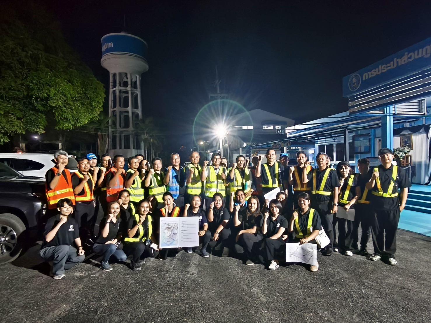 กปภ.สาขาขลุง ให้การต้อนรับ รปก.3 และคณะผู้บริหาร กปภ.ข.1 ในการลงพื้นที่ตรวจเยี่ยม พร้อมเข้าร่วมกิจกรรมหาน้ำสูญเสีย บริเวณพื้นที่ DMA-01-3 อำเภอขลุง จังหวัดจันทบุรี