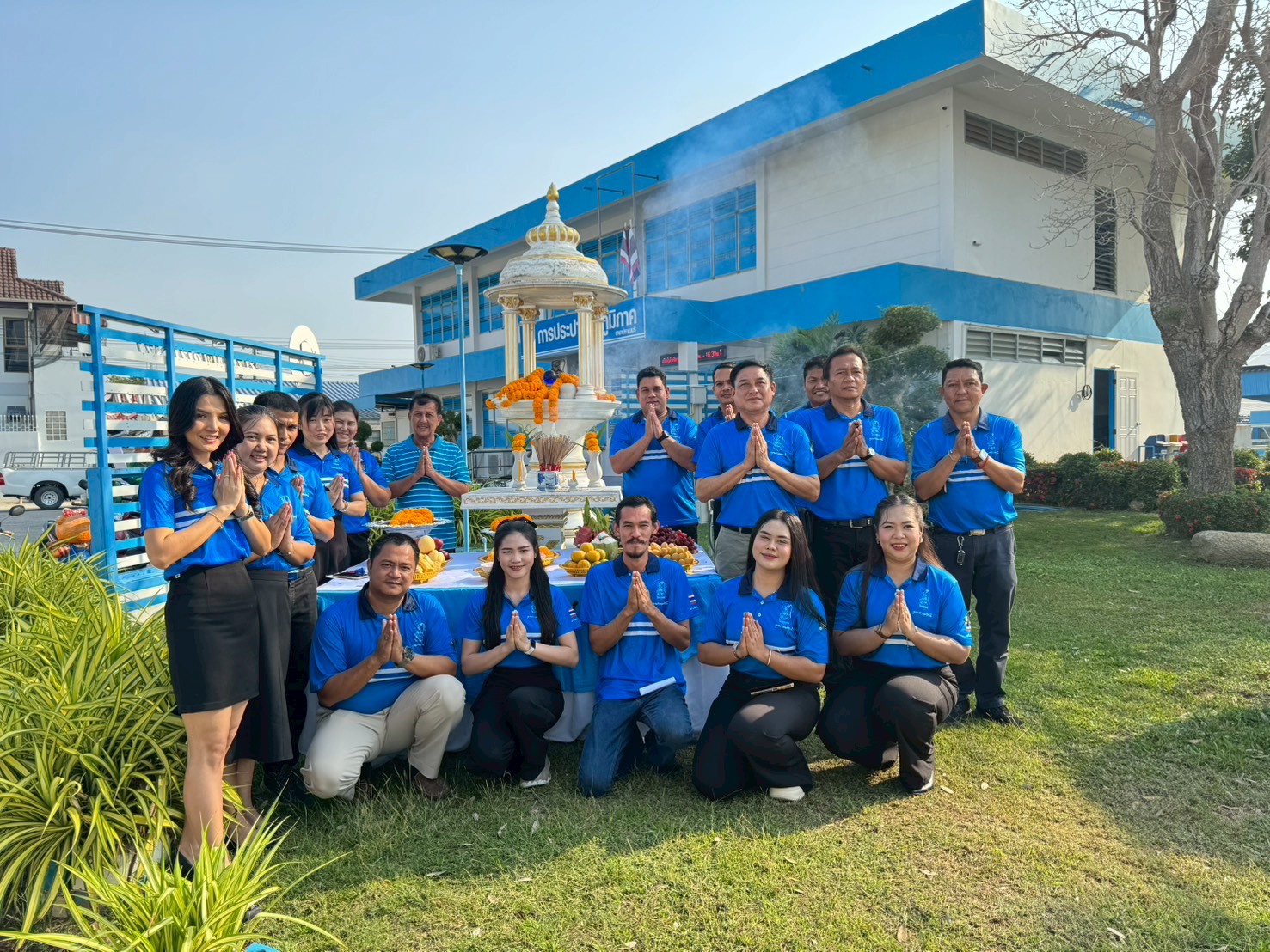 การประปาส่วนภูมิภาคสาขาปราณบุรี จัดกิจกรรมทำบุญเนื่องในโอกาสครบรอบ 47 ปี กปภ. (28 กุมภาพันธ์ 2569)