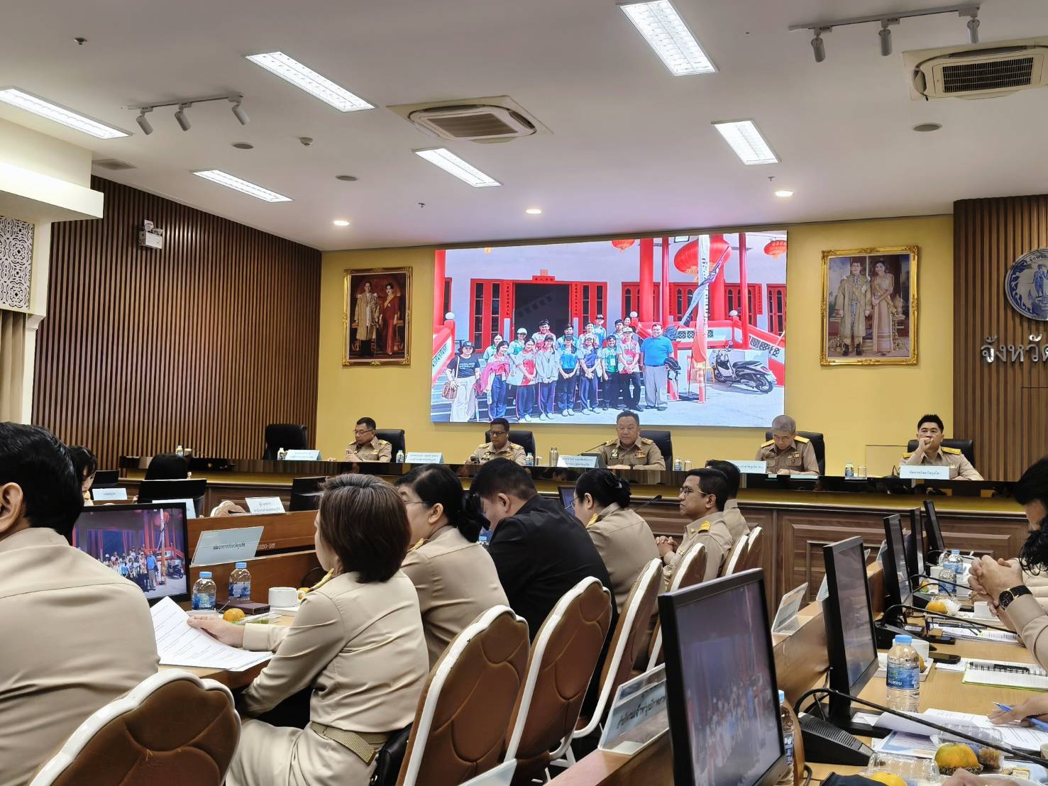 การประปาส่วนภูมิภาคสาขาภูเก็ต เข้าร่วมประชุมคณะกรมการจังหวัด และหัวหน้าส่วนราชการ