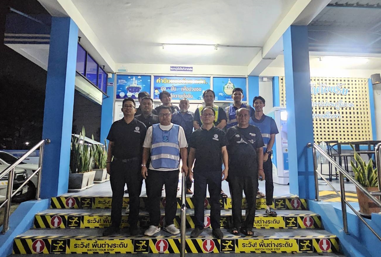 กปภ.เขต 1 ลงพื้นที่เชิงรุกติดตามการบริหารจัดการน้ำสูญเสีย กปภ.สาขาศรีราชา