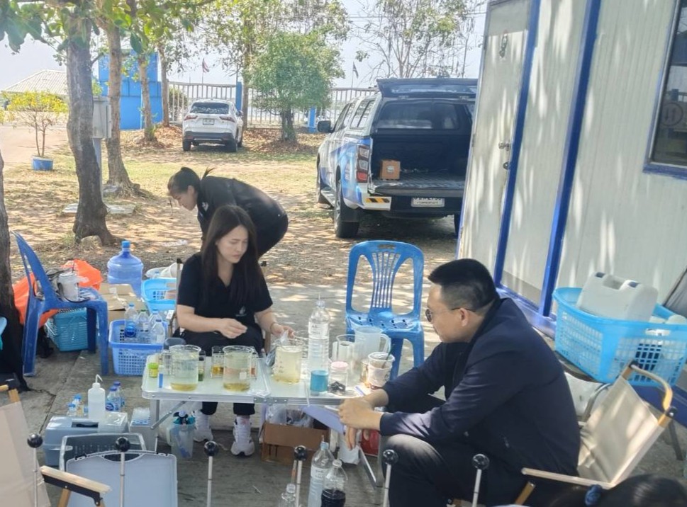 กรค. และ กรจ. ลงพื้นที่แก้ไขปัญหาคุณภาพน้ำ กปภ.สาขาเมืองพล จ.ขอนแก่น