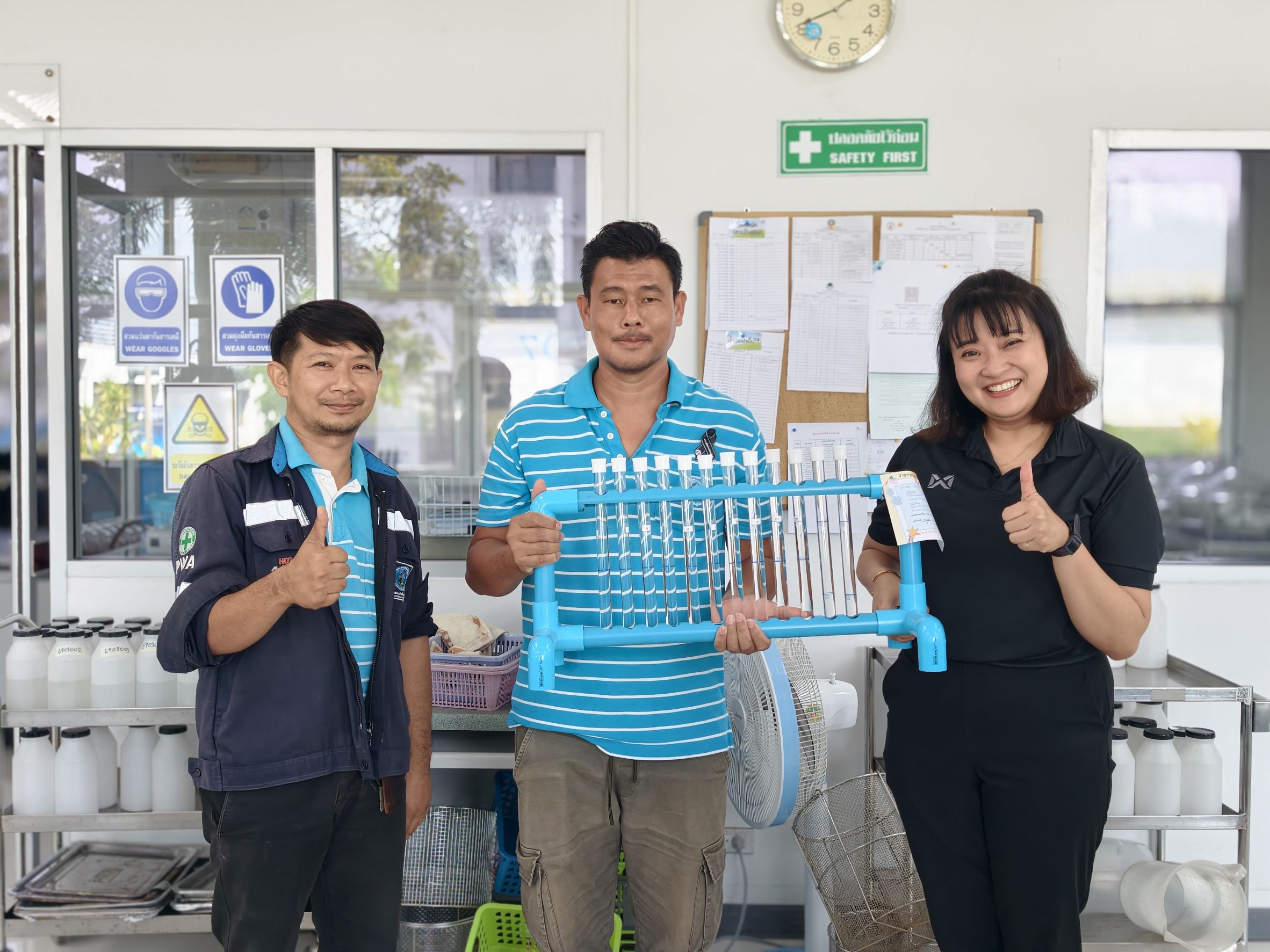 กปภ.สาขากาญจนบุรี เข้าร่วมกิจกรรม THE 1 - POINT TALK ประจำเดือนมีนาคม 2569 ณ อาคารห้องปฏิบัติการ งานควบคุมคุณภาพน้ำ 1 กองระบบผลิตและควบคุมคุณภาพน้ำ การประปาส่วนภูมิภาคเขต 3