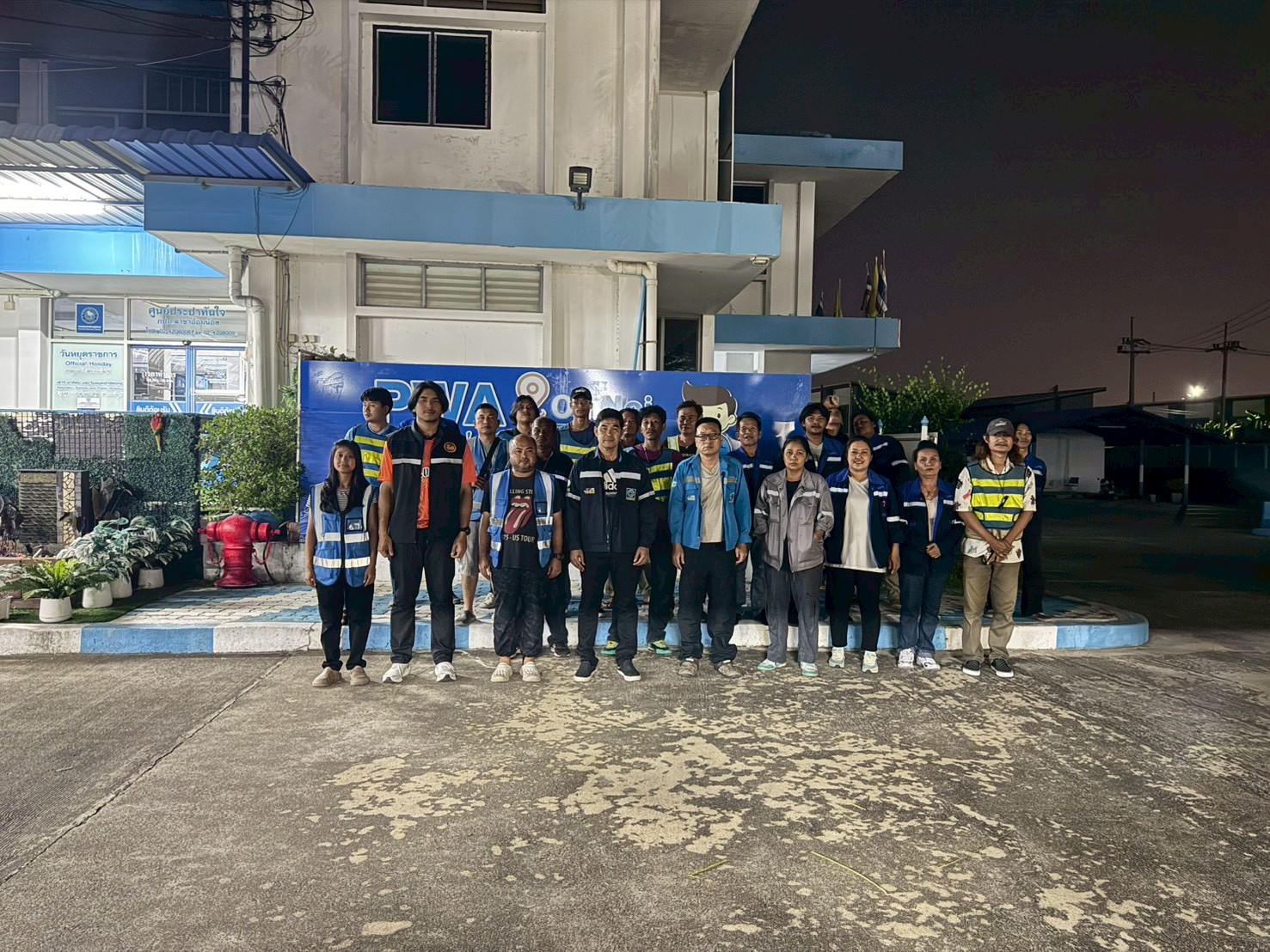 กปภ.สาขาอ้อมน้อย ลงพื้นที่ ทำ Step Test and Zero Test