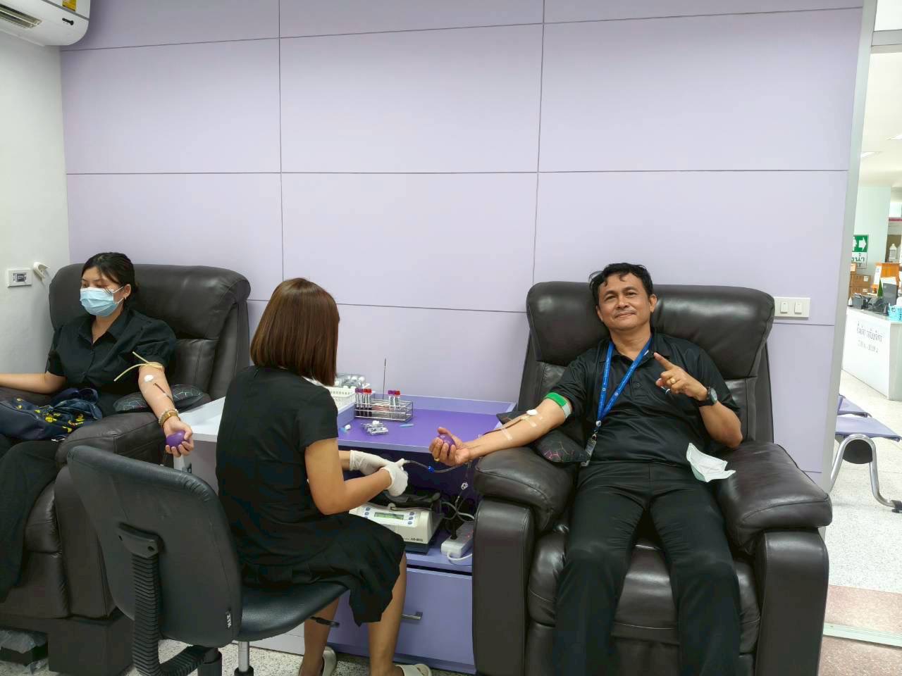 กปภ.สาขาเดิมบางนางบวช ร่วมสร้างพลังแห่งการให้ บริจาคโลหิตเพื่อช่วยเหลือผู้ป่วย