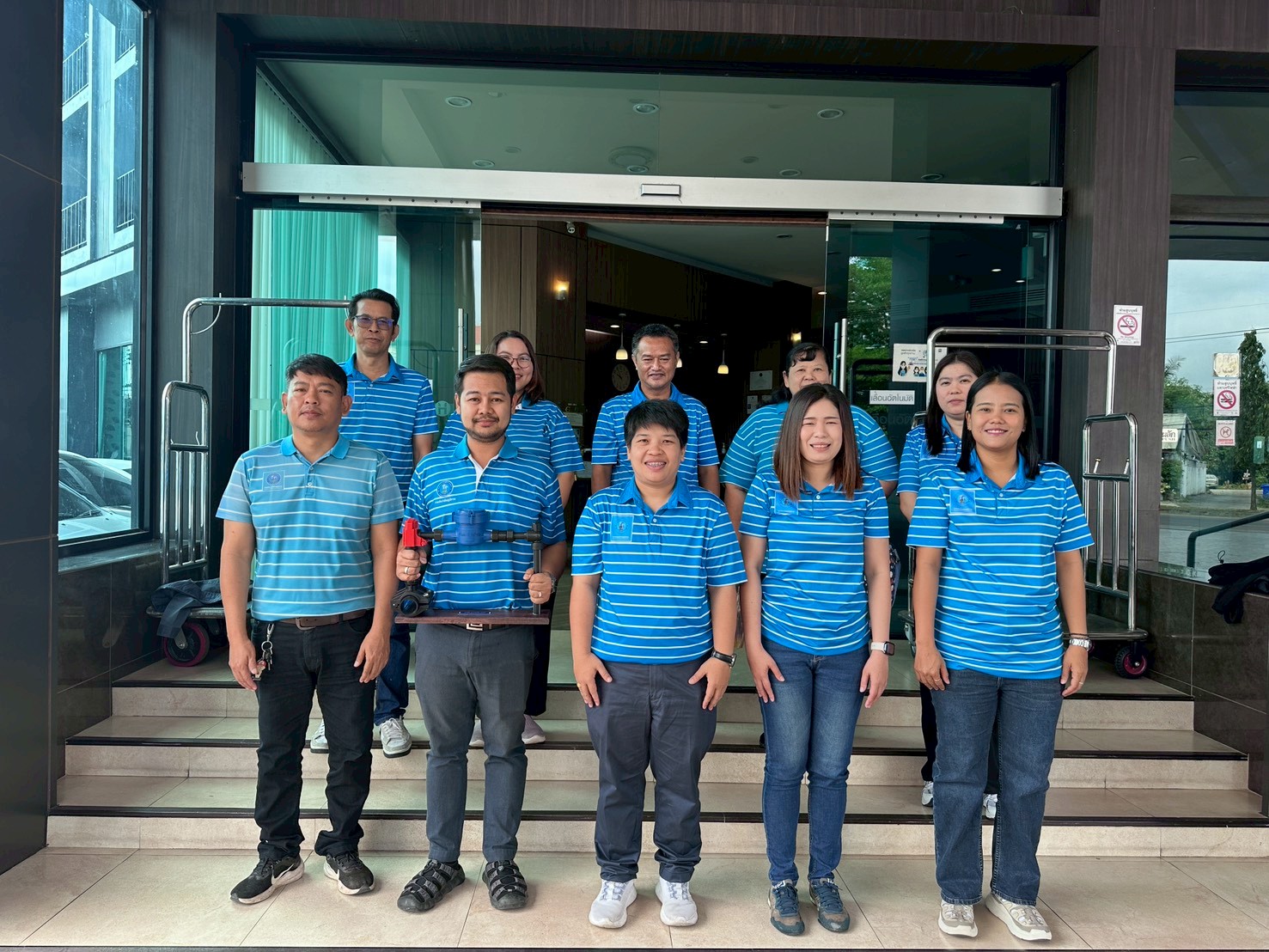 กปภ.สาขาพิษณุโลก เข้าร่วมประชุมเพื่อชี้แจงรายละเอียดการให้บริการน้ำประปา