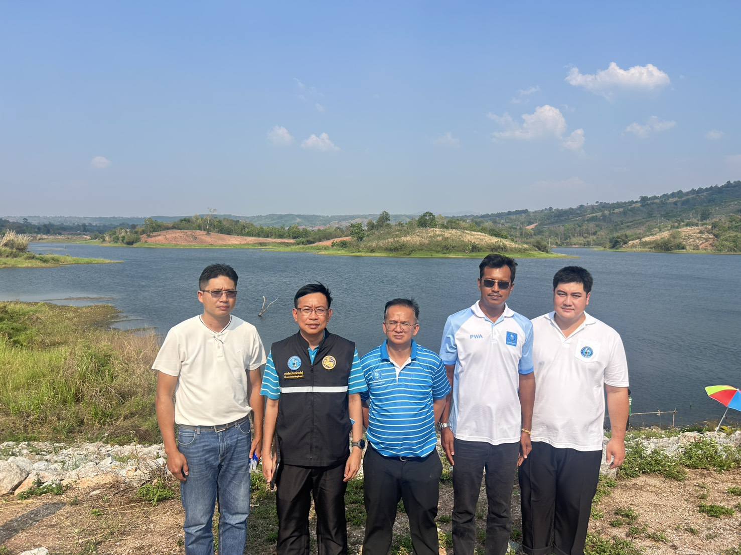 กปภ.ข.7 ติดตามโครงการขยายเขต ในการวางแผนก่อสร้างสถานีผลิตน้ำ จากแหล่งน้ำอ่างเก็บน้ำห้วยศอก ณ กปภ.สาขาด่านซ้าย จ.เลย