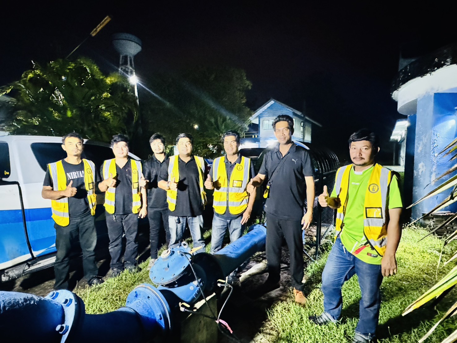 การประปาส่วนภูมิภาคสาขาอ่าวลึก ดำเนินการถอดล้าง PRV บริเวณโรงกรองน้ำแม่ข่ายอ่าวลึก หมู่ที่ 6  ตำบลอ่าวลึกเหนือ อำเภออ่าวลึก จังหวัดกระบี่