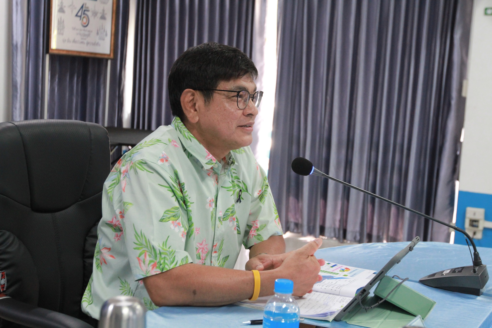 วันที่ 10 เมษายน 2569 การประปาส่วนภูมิภาค (กปภ.) เขต 1 จัดการประชุมสรุปผลการดำเนินงานไตรมาส 2/2569 โดยได้รับเกียรติจาก นายสุทัศน์ นุชปาน รองผู้ว่าการ (ปฏิบัติการ 3) เป็นประธานในการประชุม