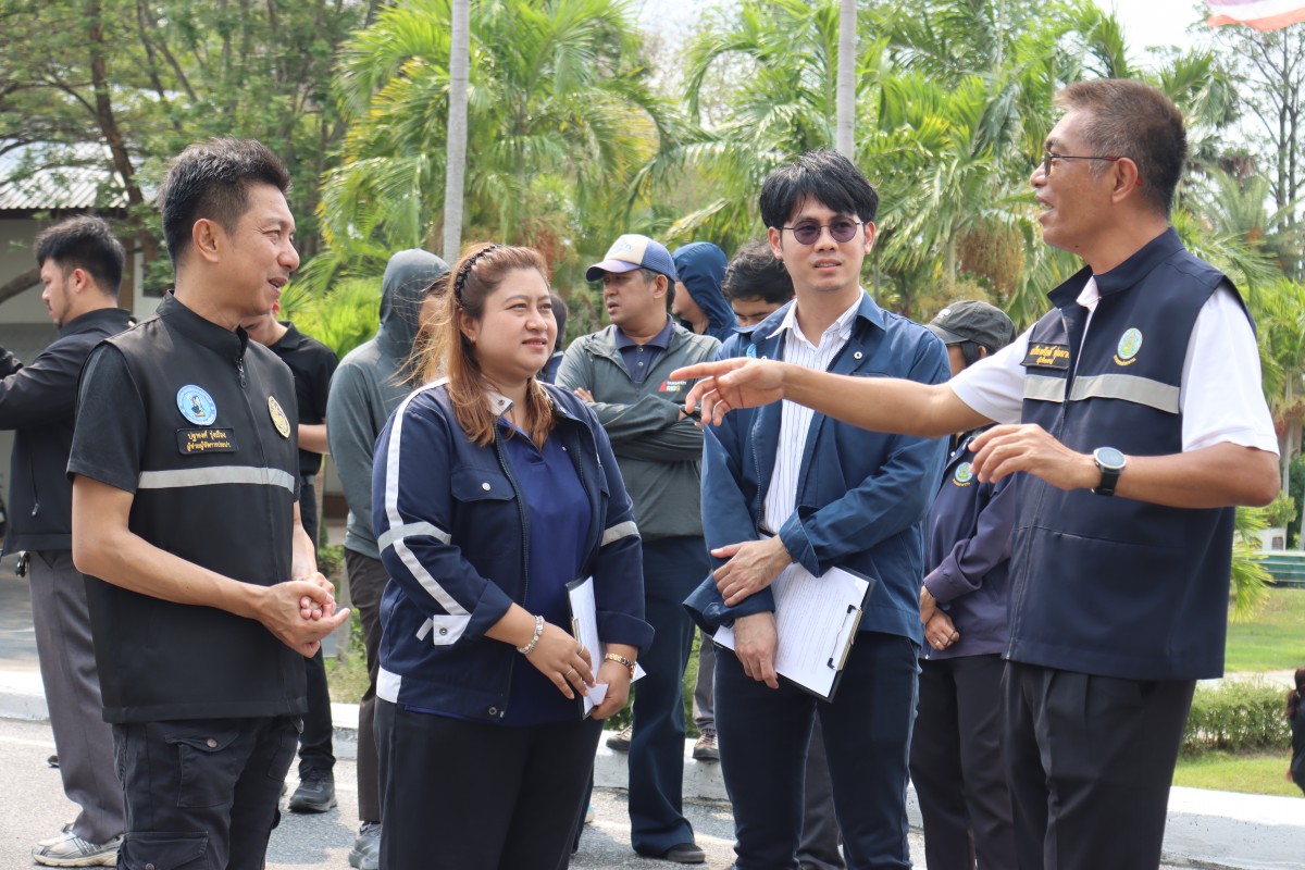 กปภ.สาขาชลบุรี (พ) และ กปภ.ข.1 ร่วมคิกออฟ กำจัดวัชพืช บำรุงรักษาแหล่งน้ำ อ่างเก็บน้ำบางพระ ชลบุรี