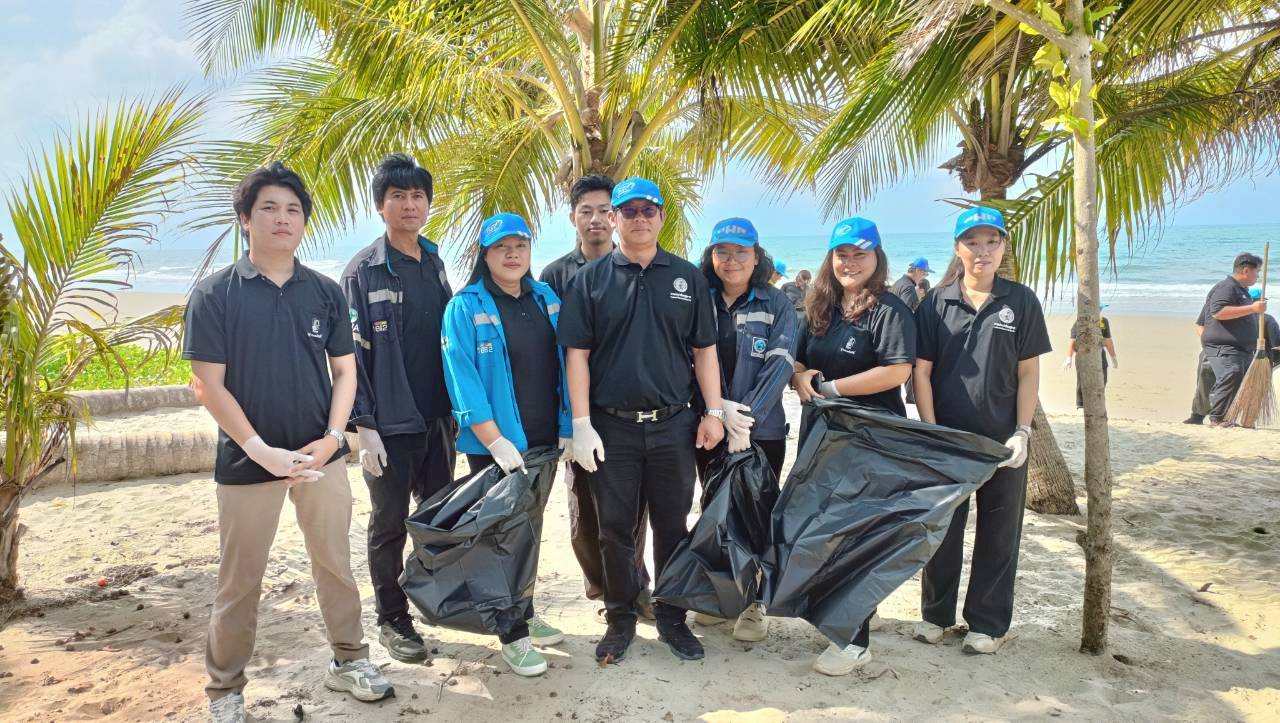 การประปาส่วนภูมิภาคสาขาปากน้ำประแสร์ ร่วมกิจกรรมจิตอาสารวมพลังแห่งความภักดี