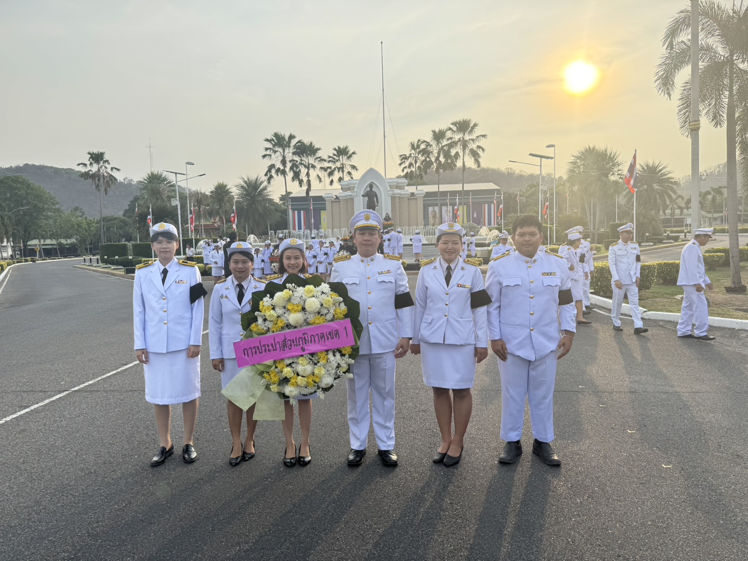 กปภ.ข.1 เข้าร่วมพิธีวางพวงมาลาถวายราชสักการะ เนื่องในวันคล้ายวันสวรรคตสมเด็จพระนเรศวรมหาราช ประจำปี 2569