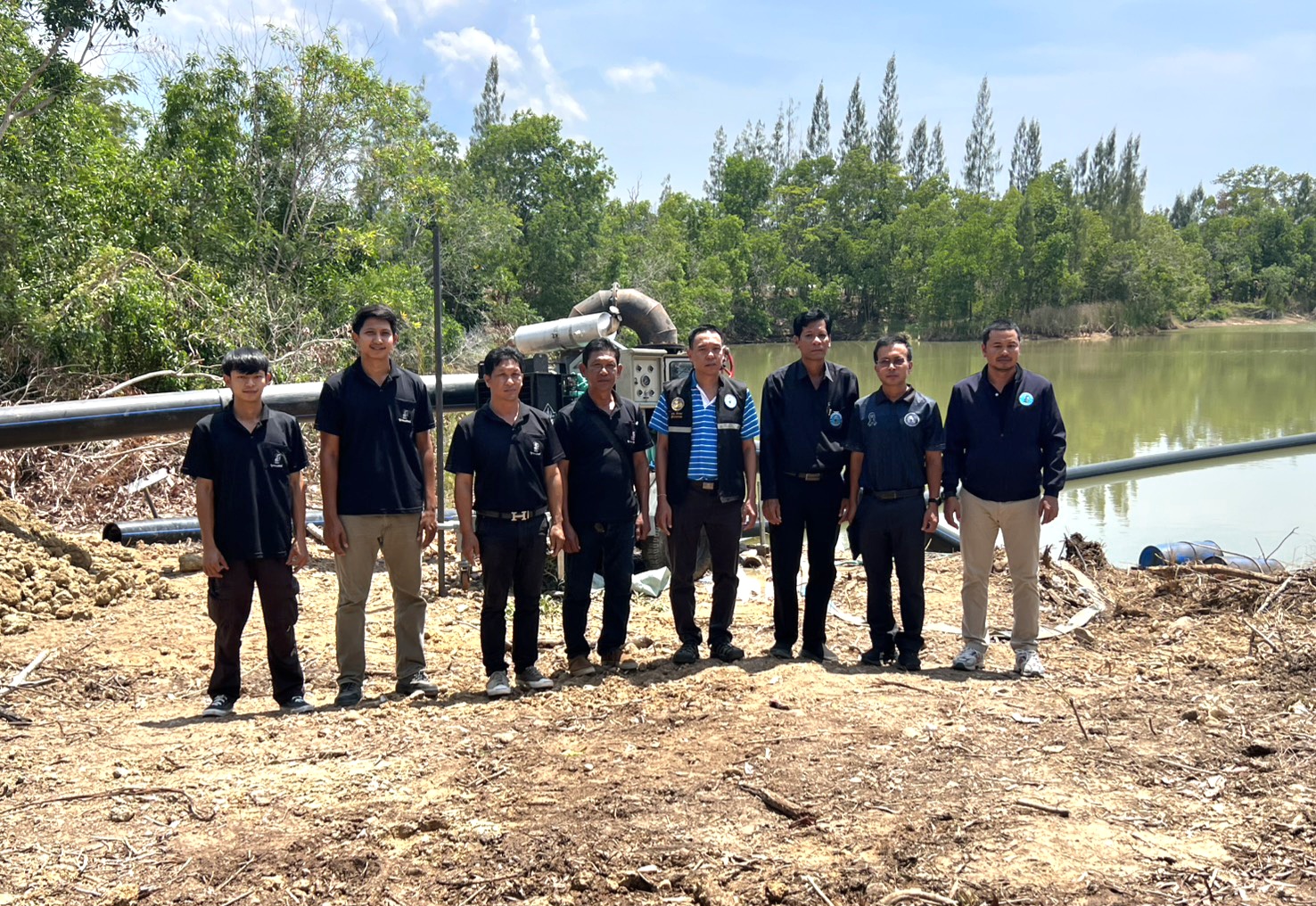 กปภ.ข.3 และกปภ.สาขาบางสะพาน ร่วมกับ กรมทรัพยากรน้ำที่ 7 ลงพื้นที่ อ.ทับสะแก เร่งบริหารจัดการน้ำสำรอง เตรียมพร้อมรับมือภัยแล้ง