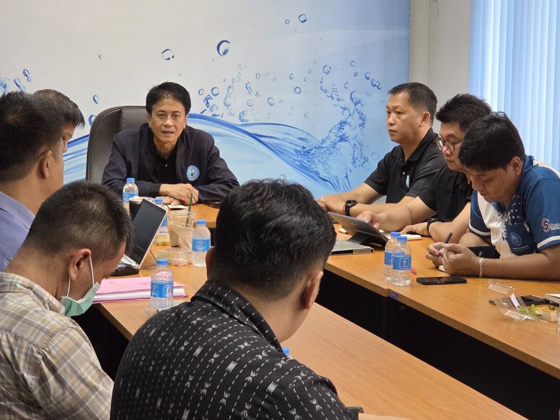 กปภ.ข.6 ร่วมประชุมงานปรับปรุงเพิ่มกำลังผลิตน้ำ กปภ.สาขาเมืองพล