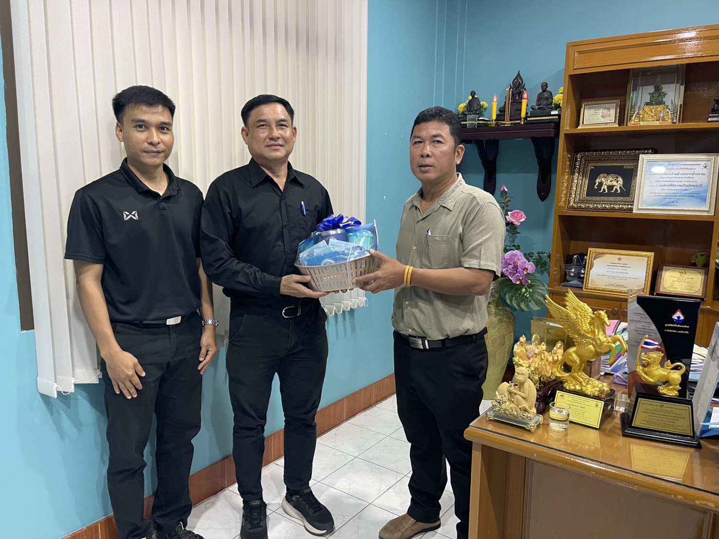 กปภ.สาขาปราณบุรี หารือ อบต.ปากน้ำปราณ เดินหน้าขยายเขตประปา พร้อมบูรณาการแก้ไขปัญหาภัยแล้ง