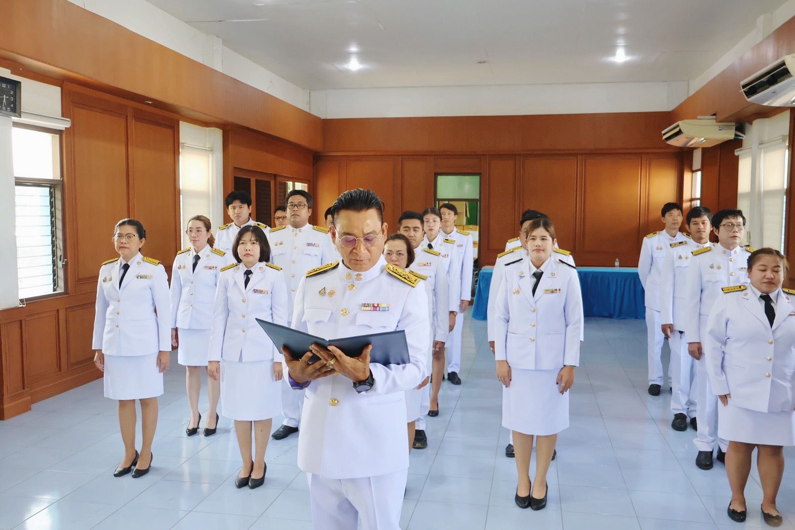 กปภ.สาขาปทุมธานี(พ) จัดกิจกรรมเฉลิมพระเกียรติพระบาทสมเด็จพระเจ้าอยู่หัว เนื่องในโอกาสวันฉัตรมงคล วันที่ 21 พฤษภาคม 2569