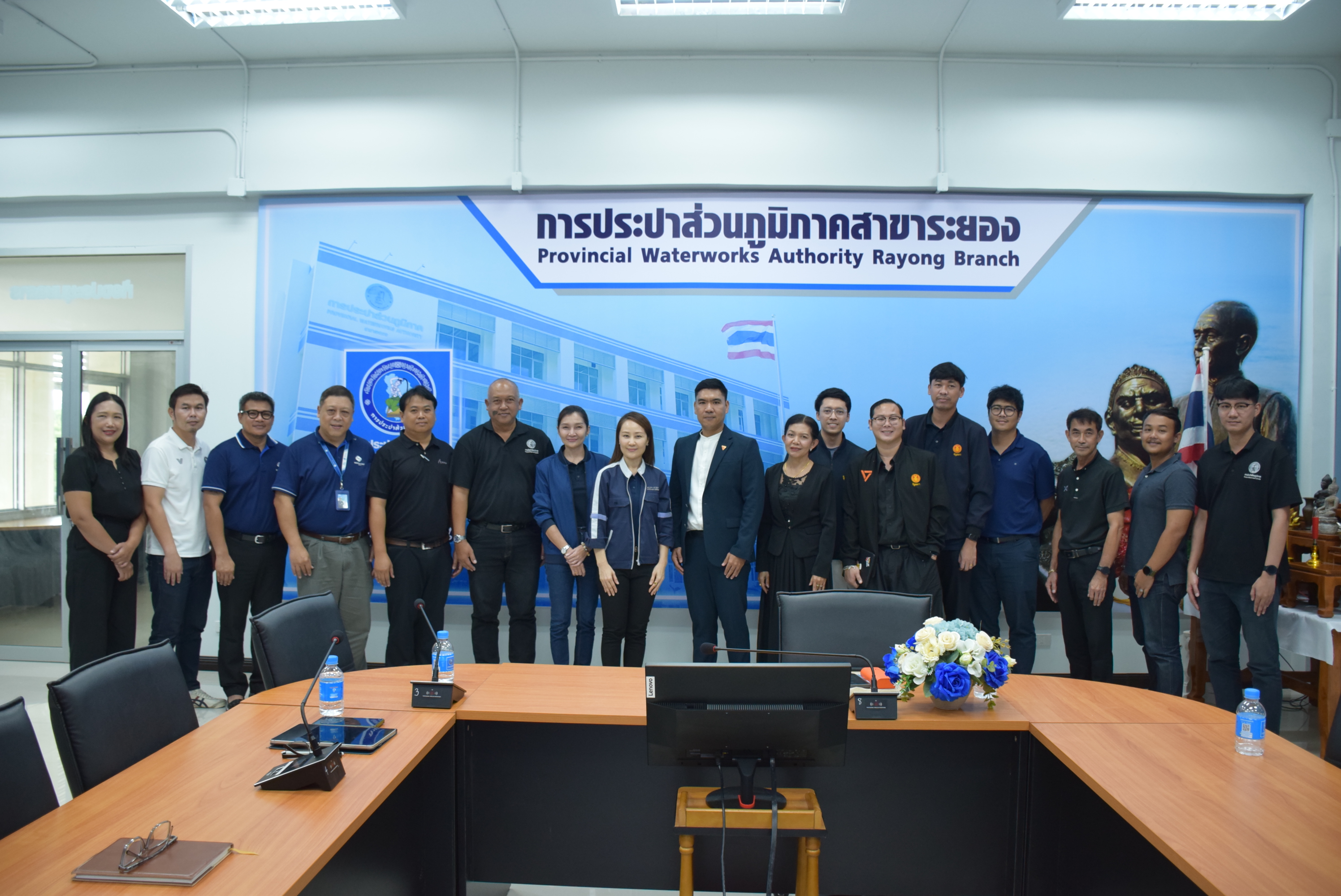 กปภ.สาขาระยอง และบริษัท ยูยูฯ ร่วมประชุมติดตามผลการแก้ไขปัญหาน้ำประปา พร้อมรายงานความคืบหน้า ต่อ คณะ สส. พรรประชาชน