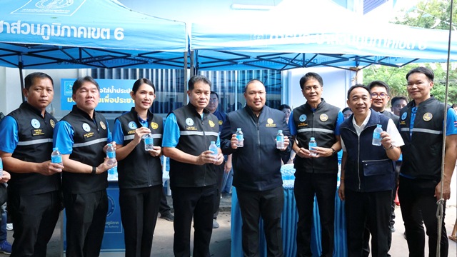 รองผู้ว่าการ (ปฏิบัติการ 2) และคณะผู้บริหาร กปภ.ข.6 ร่วมให้การต้อนรับรัฐมนตรีช่วยว่าการกระทรวงมหาดไทย ลงพื้นที่ปฏิบัติราชการ ณ อำเภอบ้านไผ่ และอำเภอหนองสองห้อง จังหวัดขอนแก่น