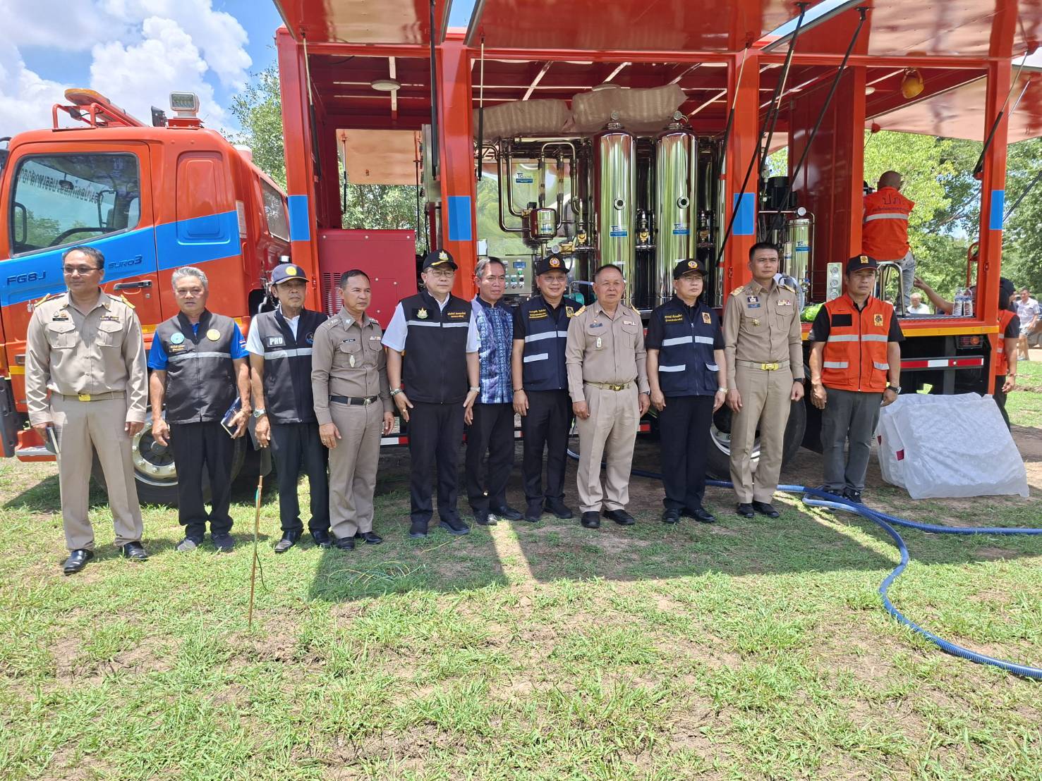 กปภ.สาขากาฬสินธุ์ ลงพื้นที่แก้ปัญหาน้ำอุปโภคบริโภคในพื้นที่บ้านโนนค้อ จ.กาฬสินธุ์