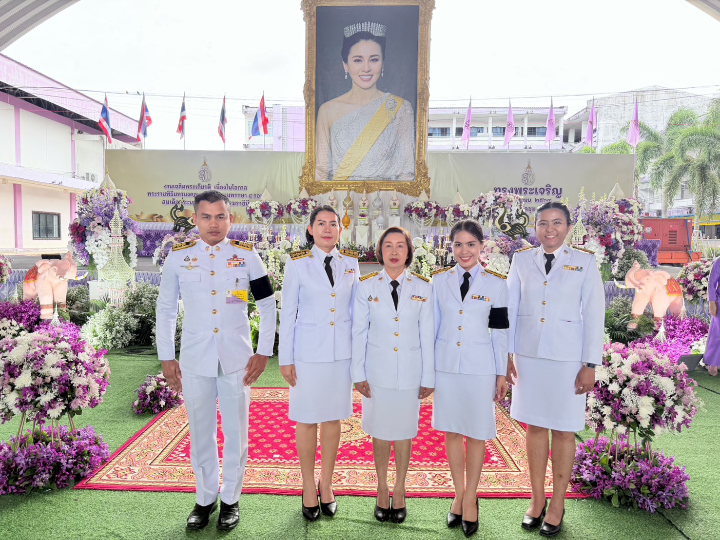 การประปาส่วนภูมิภาคสาขาชุมพร เข้าร่วมกิจกรรมงานเฉลิมพระเกียรติ เนื่องในโอกาสพระราชพิธีมหามงคลเฉลิมพระชนมพรรษา 4 รอบ  สมเด็จพระนางเจ้าฯ พระบรมราชินี 3 มิถุนายน 2569