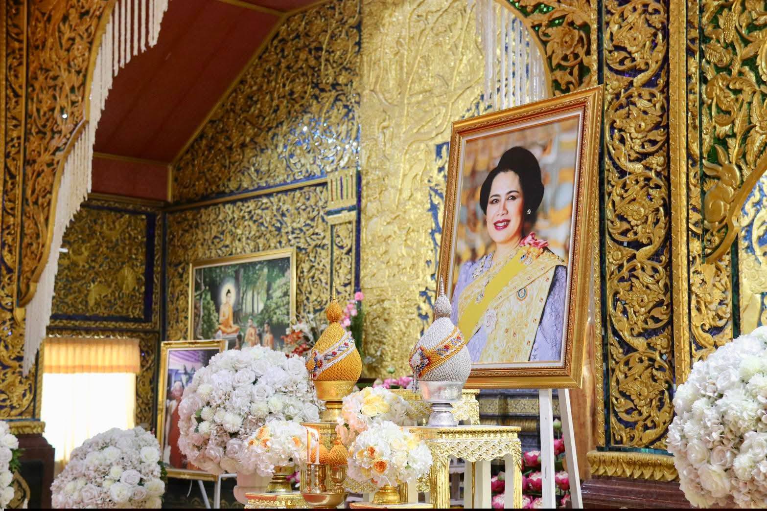 กปภ.สาขาพนัสนิคม ร่วมพิธีสวดพระพุทธมนต์และเจริญจิตตภาวนา อุทิศถวายแด่สมเด็จพระนางเจ้าสิริกิติ์ พระบรมราชินีนาถ พระบรมราชชนนีพันปีหลวง ณ วัดนามะตูม อ.พนัสนิคม จ.ชลบุรี